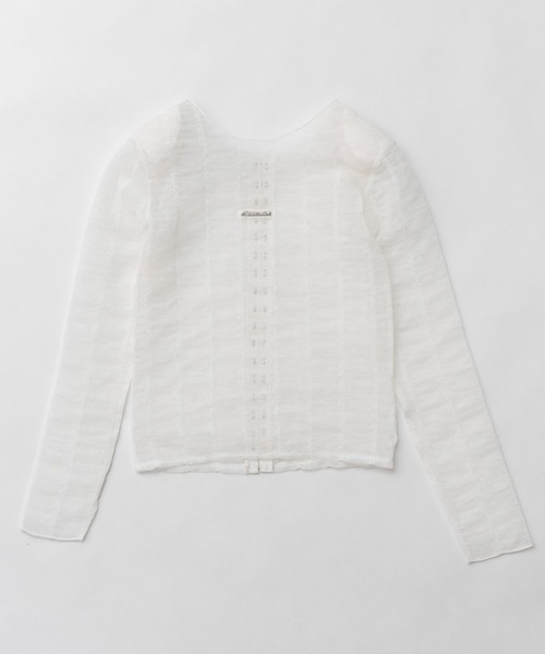 PRANK PROJECT シャーリングレイヤードチュールトップ