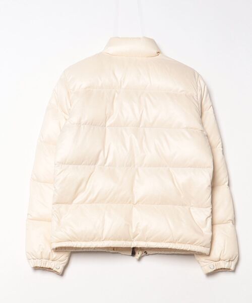 MONCLER 「MONCLER」 ワンポイントダウンジャケット 0 ベージュ