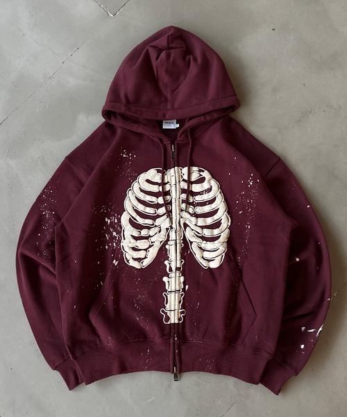 WISH FOR EVER（ウィッシュフォーエバー） パーカー HEAVY WEIGHT BONE