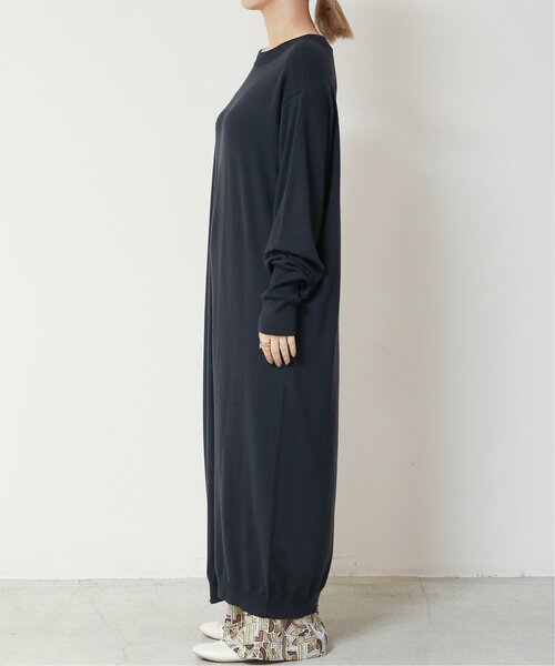 「MJUKA.」 ニットワンピース FREE グレー レディース_画像6