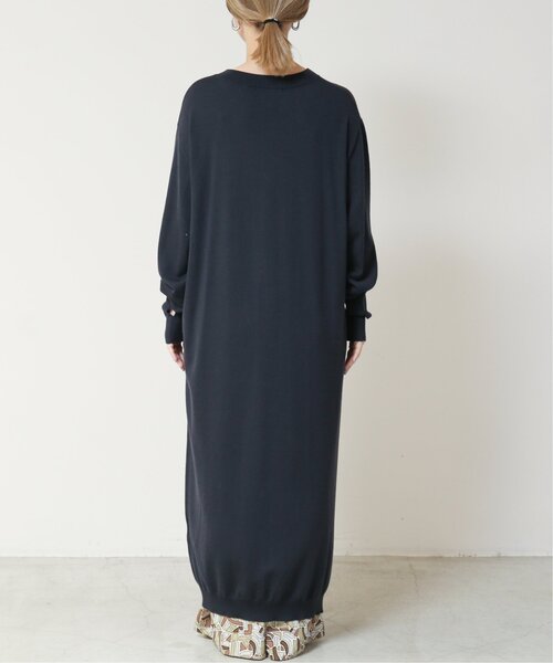 「MJUKA.」 ニットワンピース FREE グレー レディース_画像7