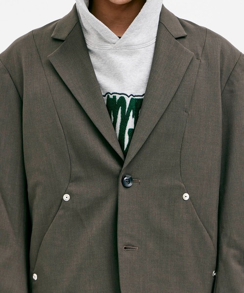 CONZ ジャケット テーラードジャケット オーバーサイズ2Bブレザー