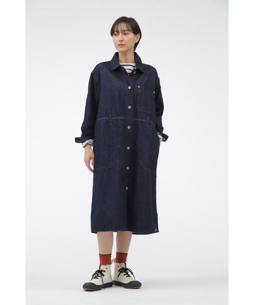 MHL. CANTON LIGHT DENIM ジャンパースカート サイズ1