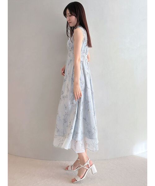セール！国内配送 ルージュ レースアップ バックレス ワンピース Fashion Letter ドレス バックレースアップ 結婚式ワンピース