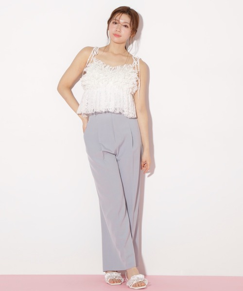 JILL by JILL STUART キャミソール JILL by STUART キャミソール フリルレースキャミ : ZOZOTOWN