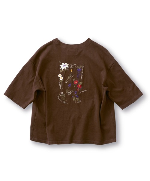 tシャツ サニークラウズ　花図鑑Ｔシャツ「レディース」 レディース Sunny clouds tシャツ サニークラウズ 花図鑑Tシャツ