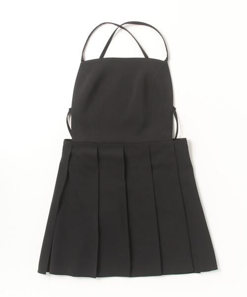 LOW CLASSIC ワンピース PLEATED MINI DRESS : ZOZOTOWN Yahoo