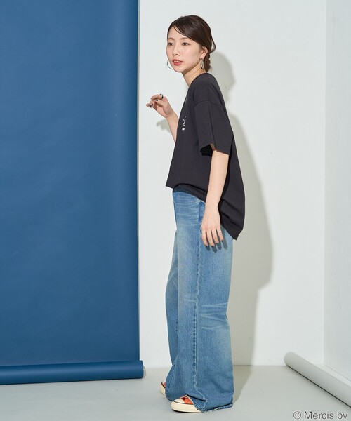 tシャツ 限定展開/別注/Nijntje/ナインチェ　miffy/ミッフィー フラワープリント 半袖Tシャツ レディース | FREAK'S STORE | 05