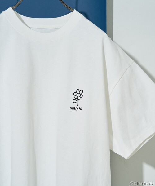 tシャツ 限定展開/別注/Nijntje/ナインチェ　miffy/ミッフィー フラワープリント 半袖Tシャツ レディース | FREAK'S STORE | 09