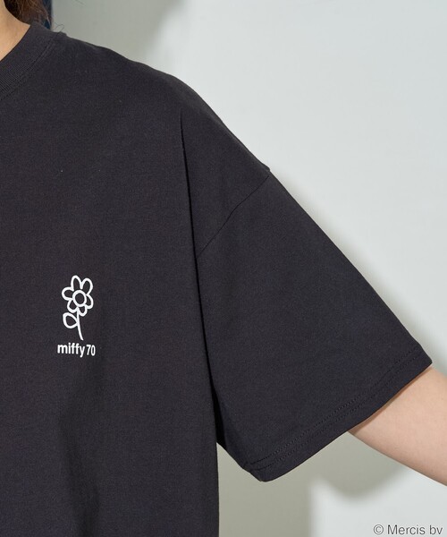 tシャツ 限定展開/別注/Nijntje/ナインチェ　miffy/ミッフィー フラワープリント 半袖Tシャツ レディース | FREAK'S STORE | 15