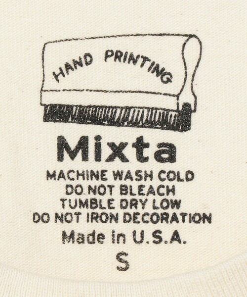 tシャツ 「別注」「MIXTA」SHARE LOVE Tシャツ レディース MIXTA tシャツ 「別注」「MIXTA」SHARE LOVE Tシャツ レディース