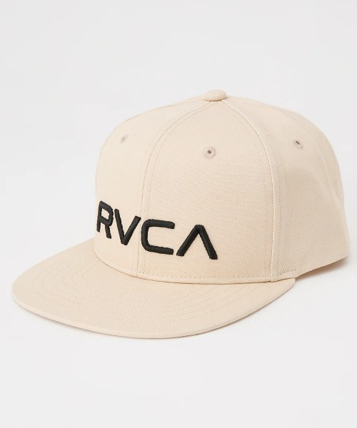 RVCA（ルーカ） キャップ 帽子 メンズ RVCA TWILL SNAPBACKキャップ