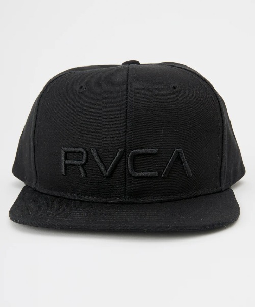 RVCAルーカUS限定ロゴアイコン刺繍フレックスフィットツイルキャップ帽子１点物 RVCAルーカUS限定ロゴアイコン刺繍フレックスフィットツイル