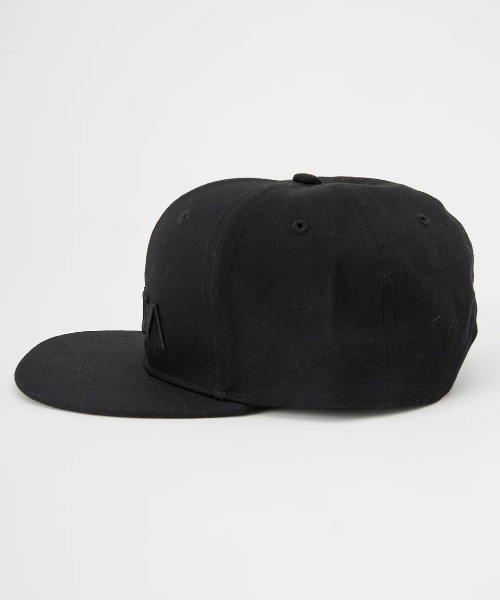 RVCA ブラック スナップバック キャップ RVCA キャップ 帽子 メンズ TWILL SNAPBACKキャップ 「2025年春
