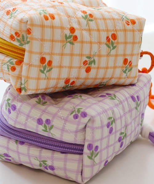 ポーチ Pochi Pouch/ストラップ付き チューリップ キルティング  ポーチ レディース | CERCA | 13