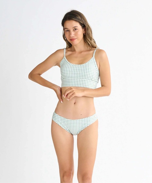 ROXY（ロキシー） 水着 PICNIC GINGHAM /ロキシー長袖ラッシュガード