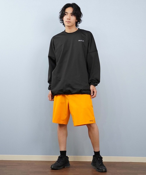 RVCA（ルーカ） ラッシュガード 長袖ラッシュガード/水陸両用 裾ドロー