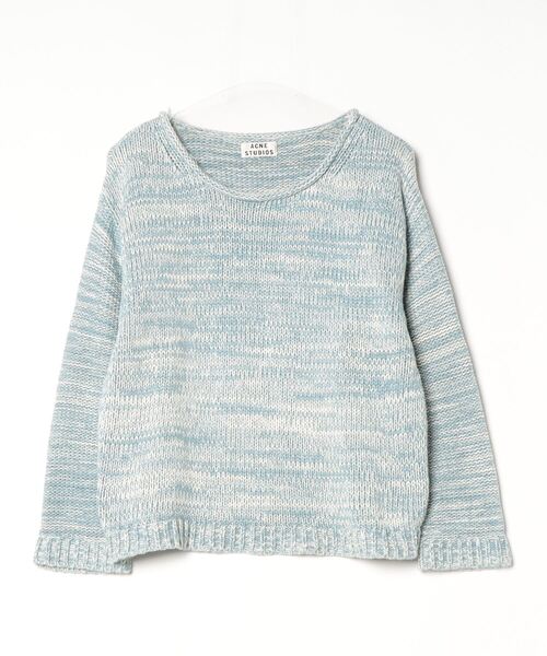 「Acne Studios」 長袖ニット S ブルー レディース