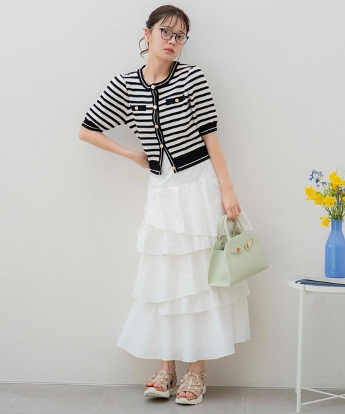 Noela スカート ティアードフリルスカート : ZOZOTOWN Yahoo!店
