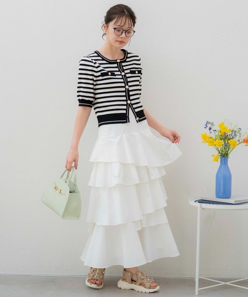 Noela スカート ティアードフリルスカート : ZOZOTOWN Yahoo!店