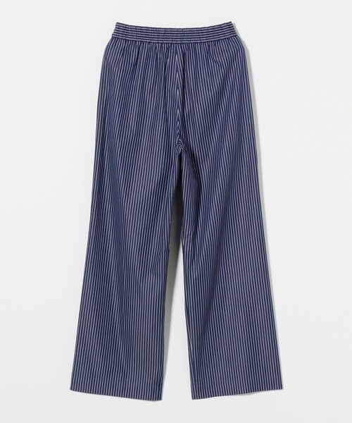 UNITED ARROWS パンツ ストライプ タック イージーパンツ