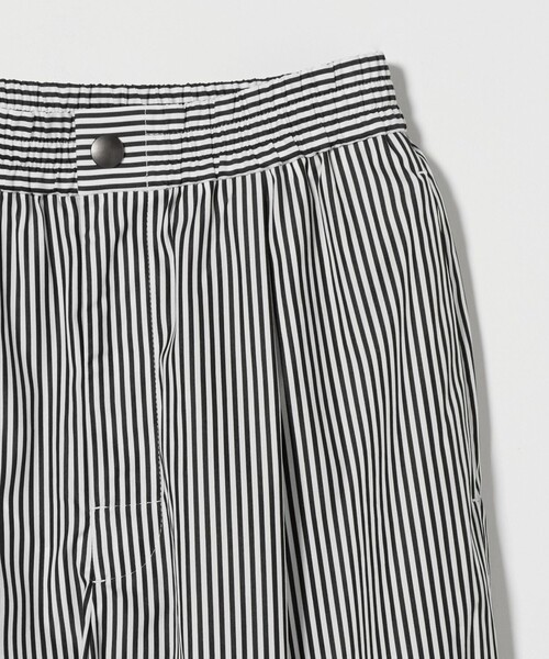 UNITED ARROWS パンツ ストライプ タック イージーパンツ
