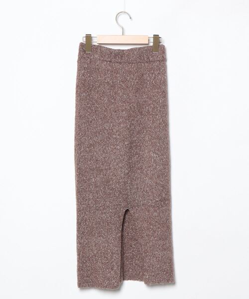 「DRWCYS」 ニットスカート 9 ブラウン レディース_画像2
