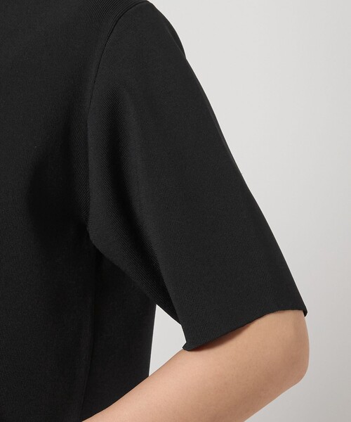 ニット セーター 「WEB限定」「at ease」 サマー ニット TEE -ウォッシャブル・接触冷感・UVカット- レディース
