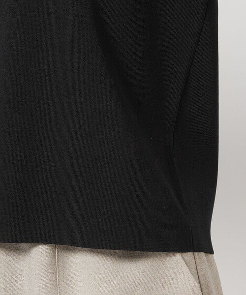 ニット セーター 「WEB限定」「at ease」 サマー ニット TEE -ウォッシャブル・接触冷感・UVカット- レディース