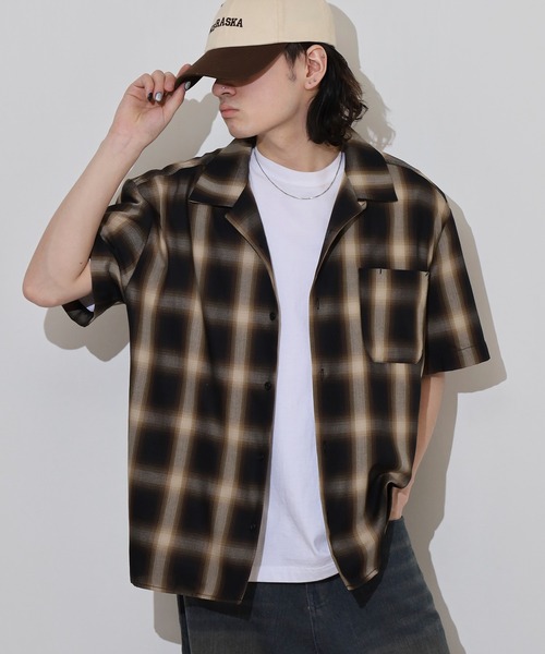 BIG MIKE オンブレチェック柄シャツ Lサイズ 楽天市場】BIG MIKE ビッグマイク シャツ チェックシャツ