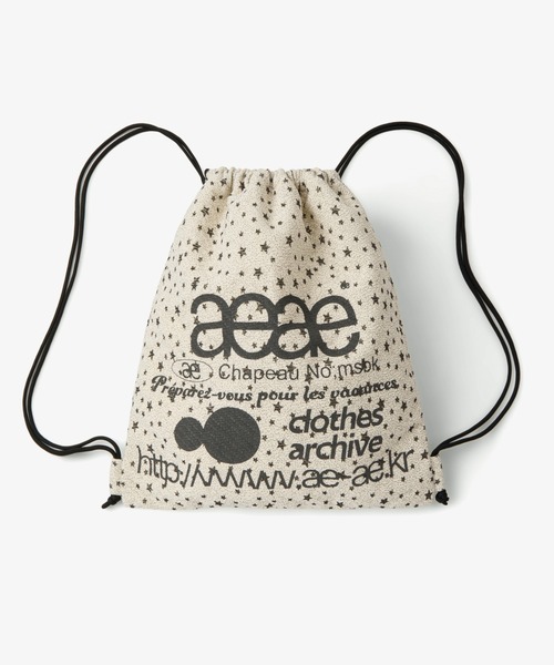 デイバック リュック WEB LOGO GYM SACK レディースの画像