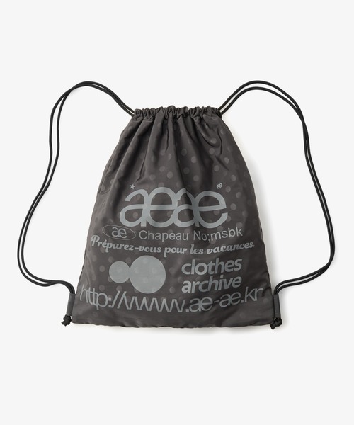 デイバック リュック WEB LOGO GYM SACK レディースの画像