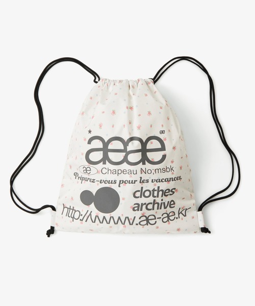 デイバック リュック WEB LOGO GYM SACK レディースの画像