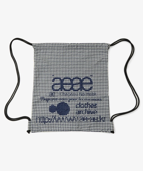 デイバック リュック WEB LOGO GYM SACK レディースの画像