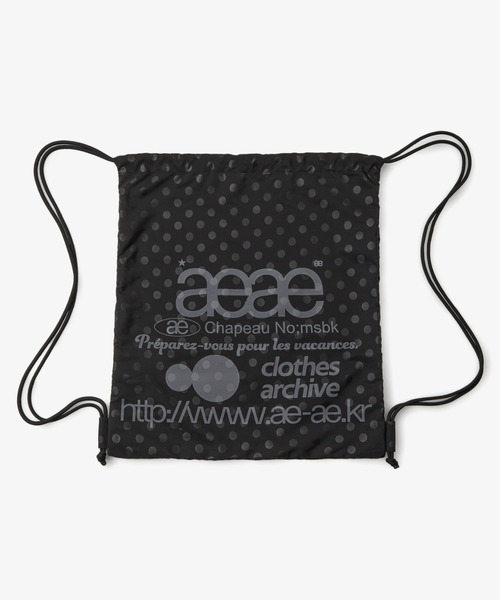 デイバック リュック WEB LOGO GYM SACK レディースの画像