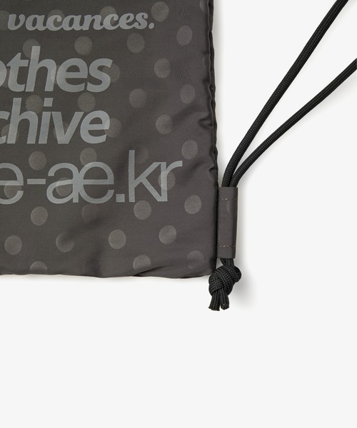 デイバック リュック WEB LOGO GYM SACK レディースの画像