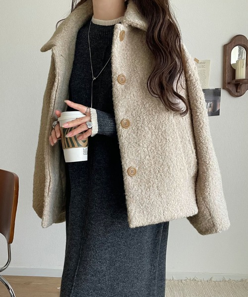 classicalelf（クラシカルエルフ） ブルゾン アウター ボリューム感と