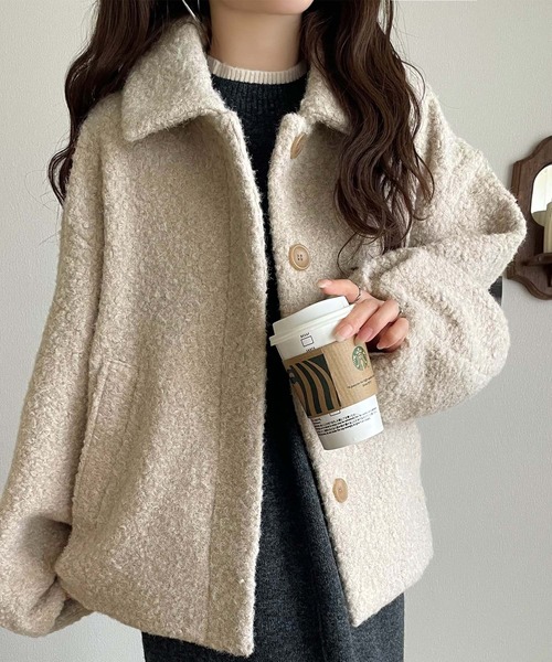 classicalelf（クラシカルエルフ） ブルゾン アウター ボリューム感と