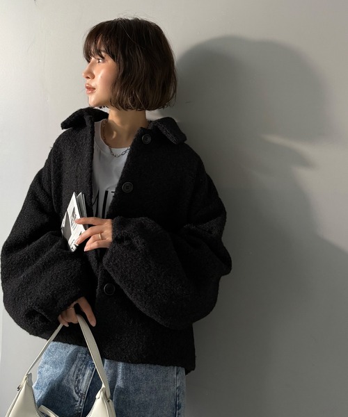 classicalelf（クラシカルエルフ） ブルゾン アウター ボリューム感と