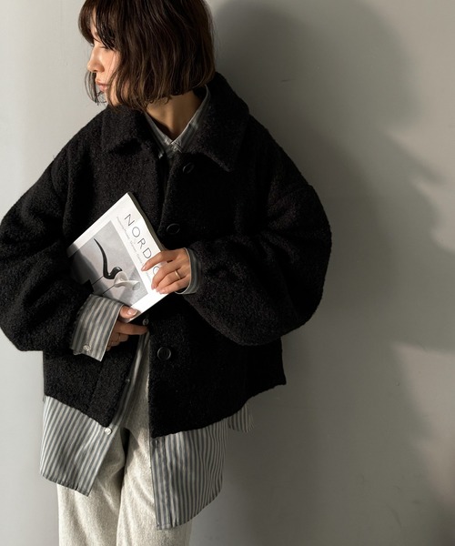 classicalelf（クラシカルエルフ） ブルゾン アウター ボリューム感と