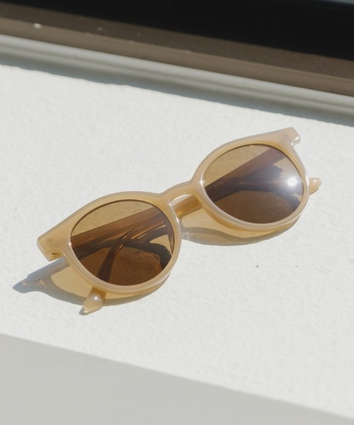 Kastane ベージュ Kastane（カスタネ） サングラス FREE ベージュ レディース : ZOZOTOWN
