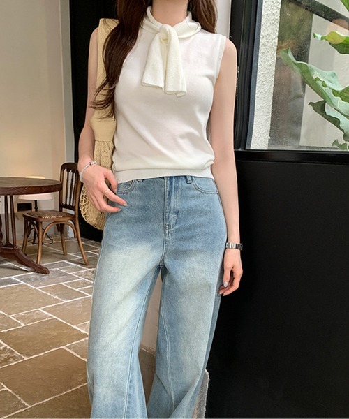 ノースリーブボウタイトップス レディース : ZOZOTOWN Yahoo!店