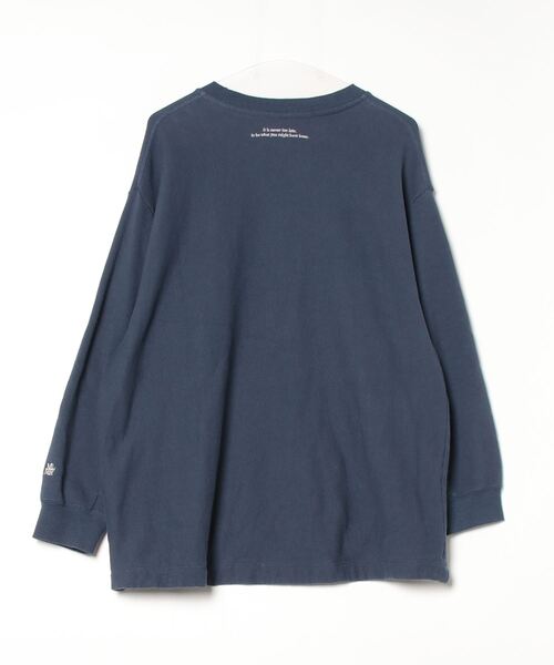 niko and… 「niko and」 スウェットカットソー L ブルー レディース