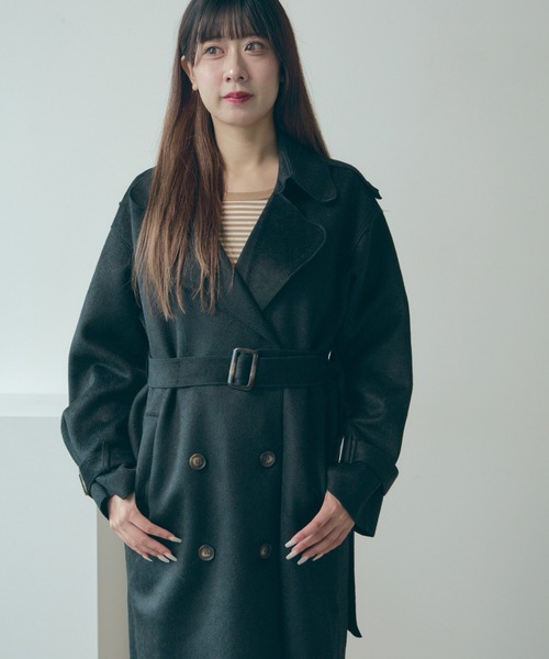 BLANK（ブランク） トレンチコート コート Long Trench Coat / ロング
