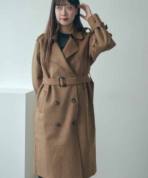 BLANK（ブランク） トレンチコート コート Long Trench Coat / ロング