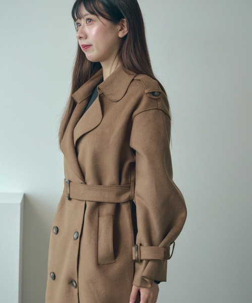 BLANK（ブランク） トレンチコート コート Long Trench Coat / ロング