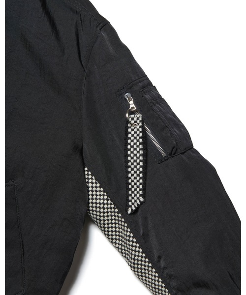 SOPHNET.（ソフネット） ma1 ma-1 FLIGHT JACKET / Kvadrat Sisu
