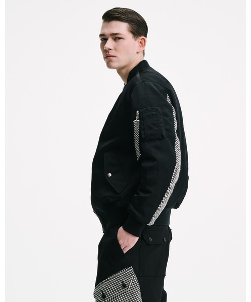 SOPHNET.（ソフネット） ma1 ma-1 FLIGHT JACKET / Kvadrat Sisu