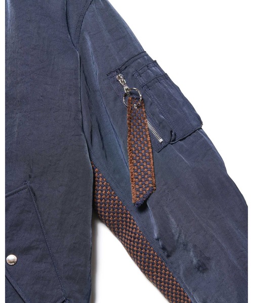 SOPHNET.（ソフネット） ma1 ma-1 FLIGHT JACKET / Kvadrat Sisu