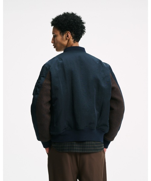 SOPHNET.（ソフネット） ma1 ma-1 FLIGHT JACKET / Kvadrat Sisu